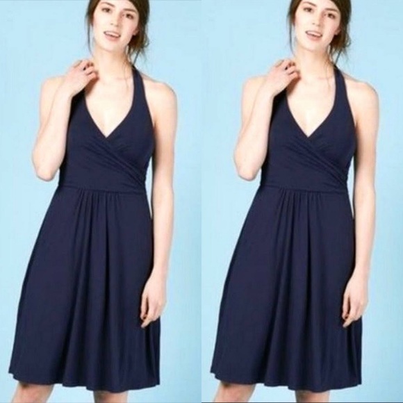 Boden | St Lucia Knit Halter Dress - Picture 1 of 7